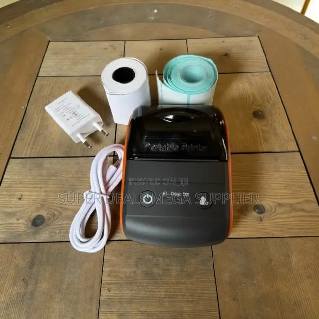 Wireless 58mm 2 in 1 Mini Printer Usb Receipt and Label Barcode Pos