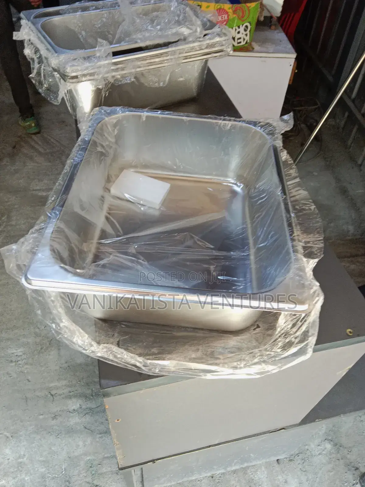4 Inches Food Warmer Inserts 29cm by 23 by 10 Cm, 7 Litres Capacity