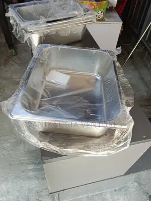 4 Inches Food Warmer Inserts 29cm by 23 by 10 Cm, 7 Litres Capacity
