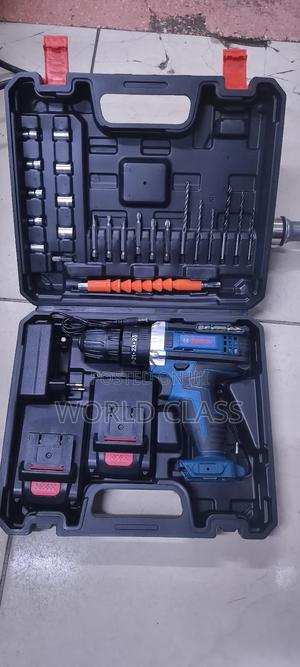 Cordless Rechargeable Bosch Drill - main view