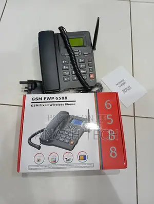 Customised Dual Sim GSM 6588 Deskphone With Battery