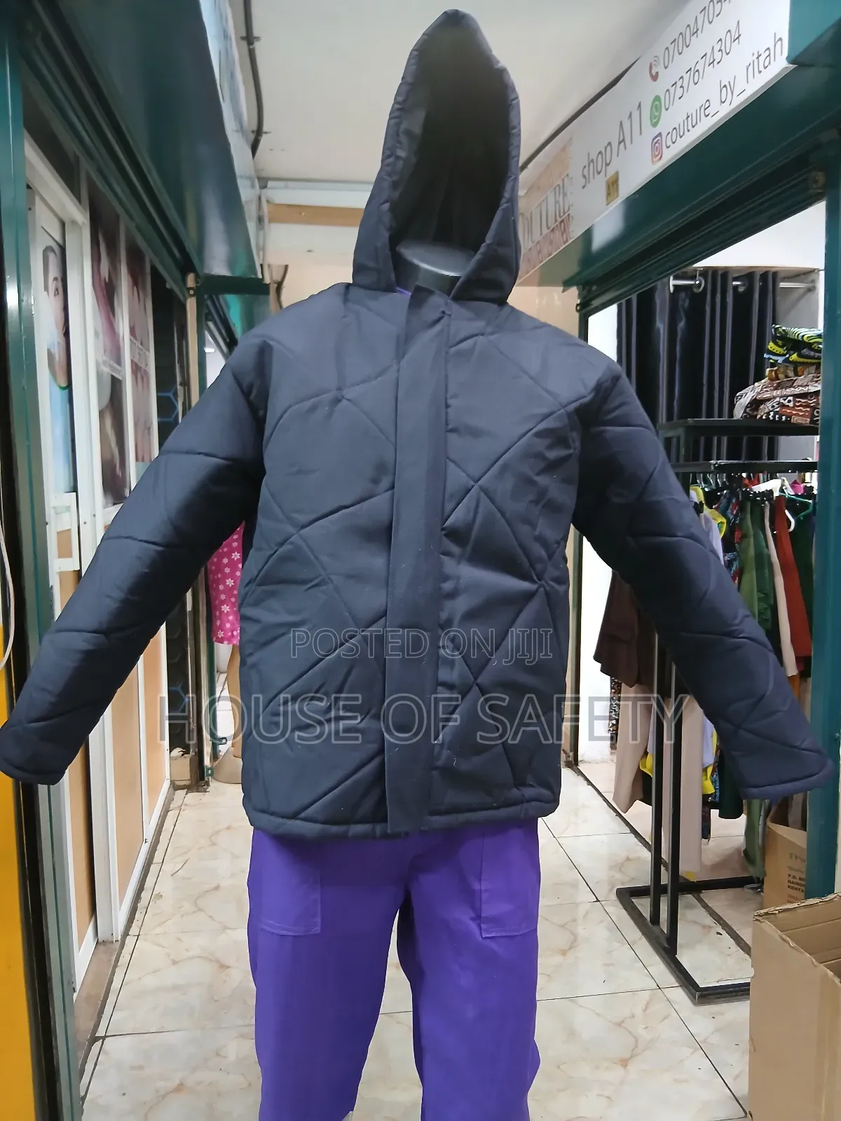 Black Coldroom Jackets