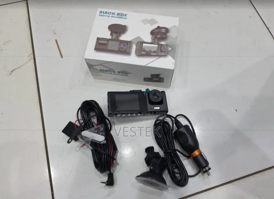 3 Lens Car Black Box Dash Cam: 1080p Hd, Loop Recording Loop