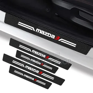 Mazda 4pcs Branded Door Step Self Adhesive Stickers