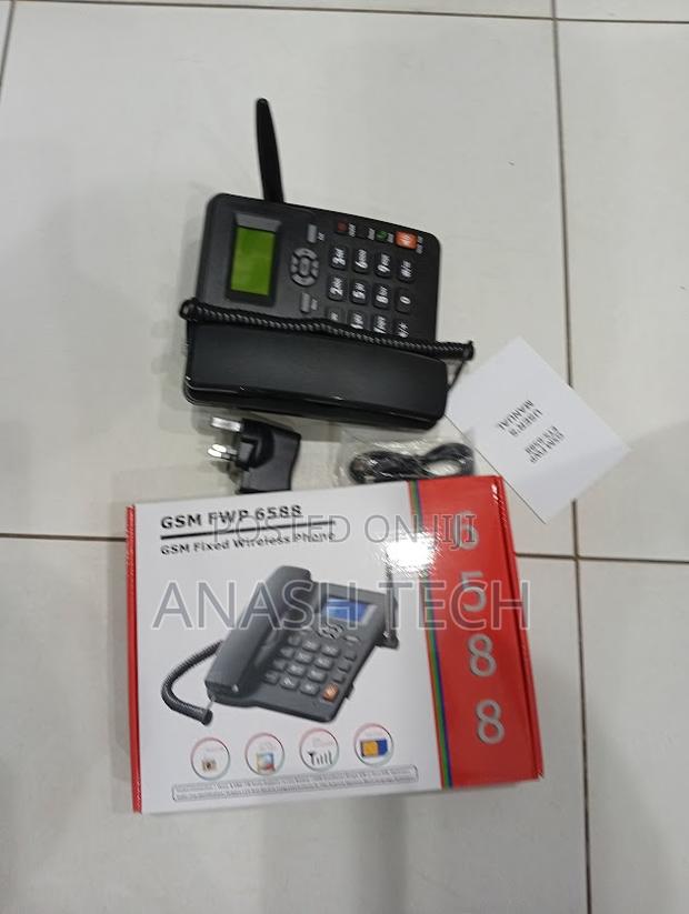 Speed Dial Deskphone GSM Wireless Landline - main view