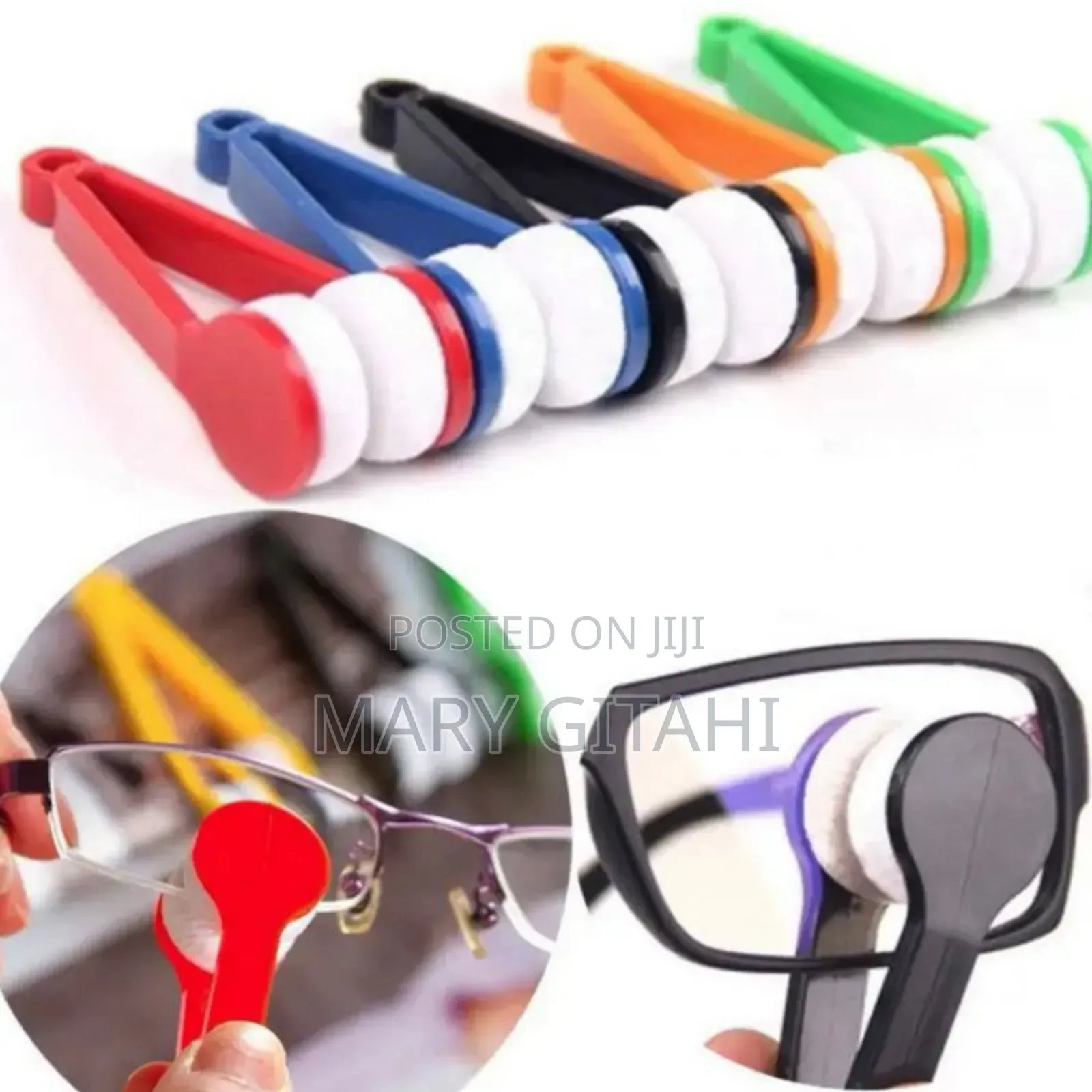 Mini Portable Glasses Cleaning Rub Eyeglass Sunglasses