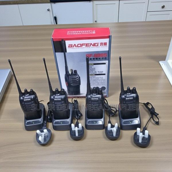 Baofeng Bf-888s 4km–5km Range 16 Channels Security Walkie Talkie