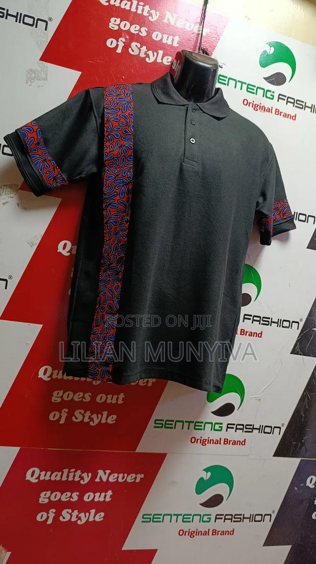Ankara Customized Polo Shirts - main view