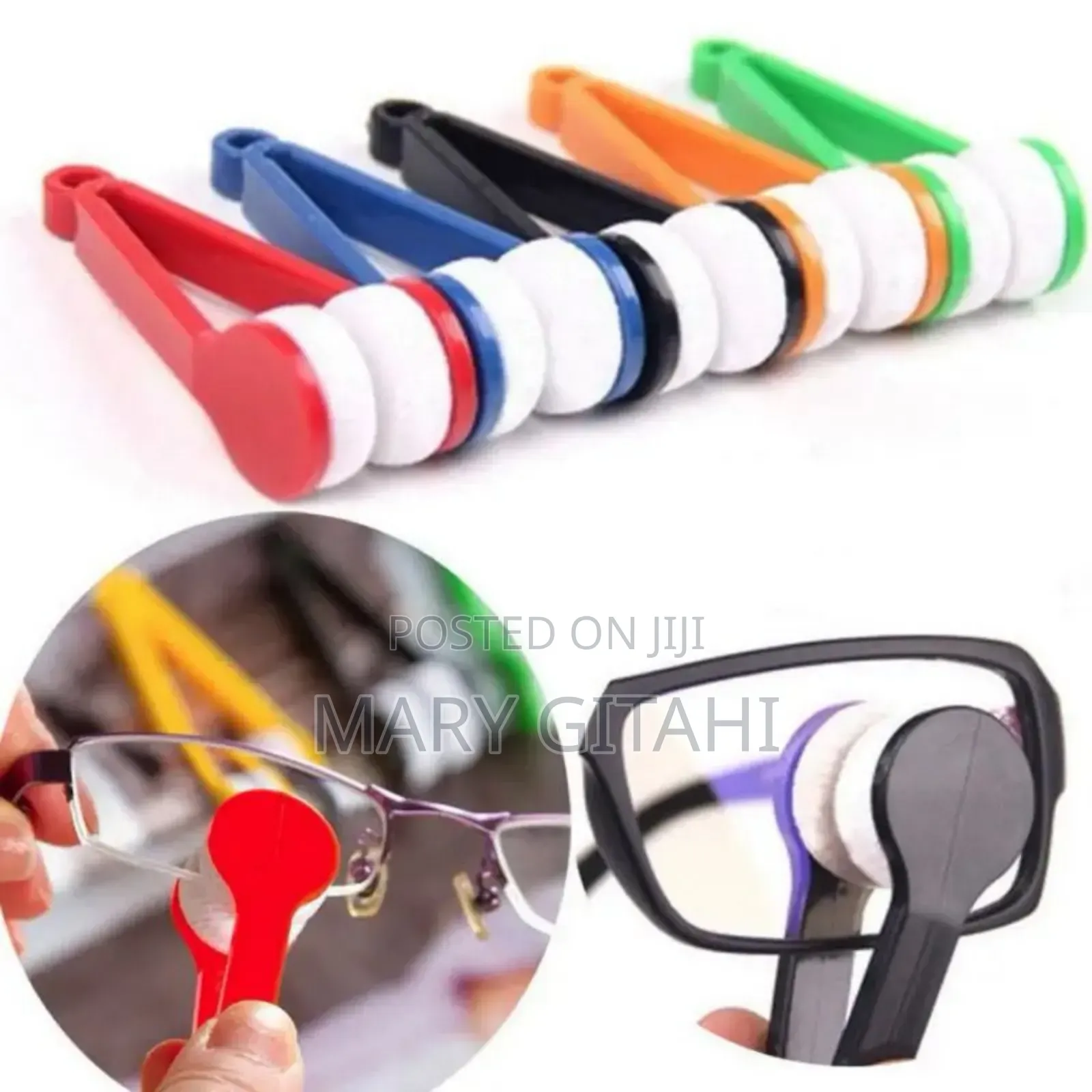 Mini Portable Glasses Cleaning Rub Eyeglass Sunglasses