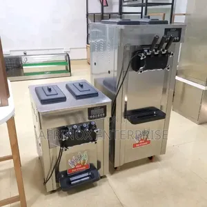 Soft Ice Cream Machine – 2+1 Flavors
Double Nozzles Plus Mix Flavor.