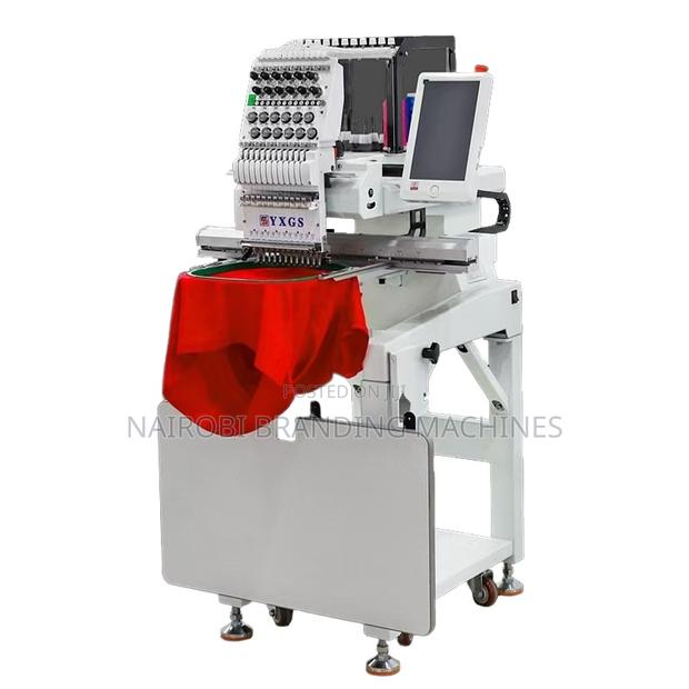 Professional Single Head Embroidery Machine Computerized Embroidery