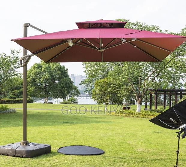 Home Sun Umbrella; High-End Foldable Uv Protection Outdoor Parasol