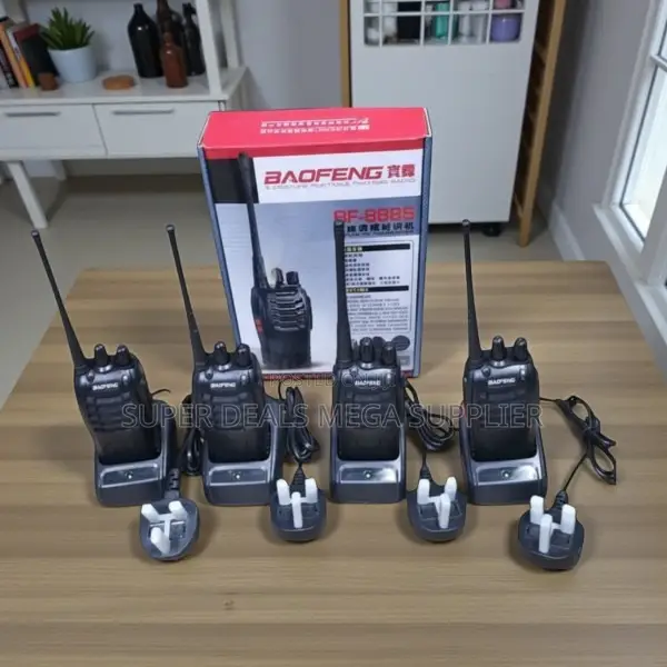 Baofeng Bf-888s 16ch 5km Range Rechargeable Handheld Walkie Talkie