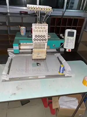 1 Head Embroidery Machine Industrial Use Computerized Device