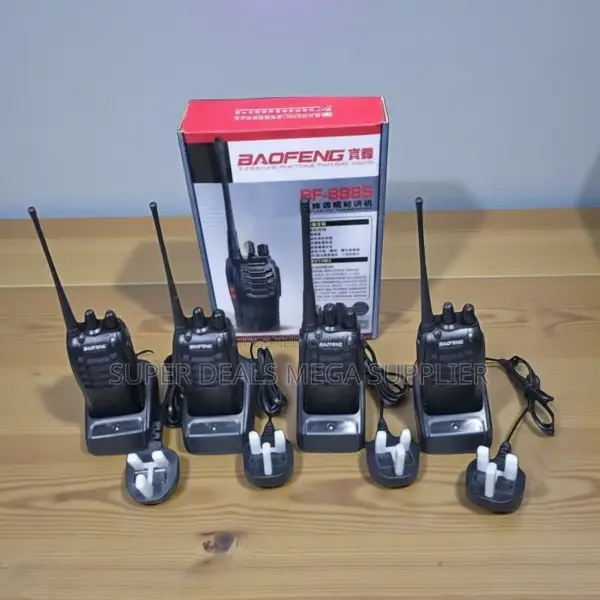 Baofeng Bf-888s 16ch Portable 5km Range Rechargeable Walkie Talkie