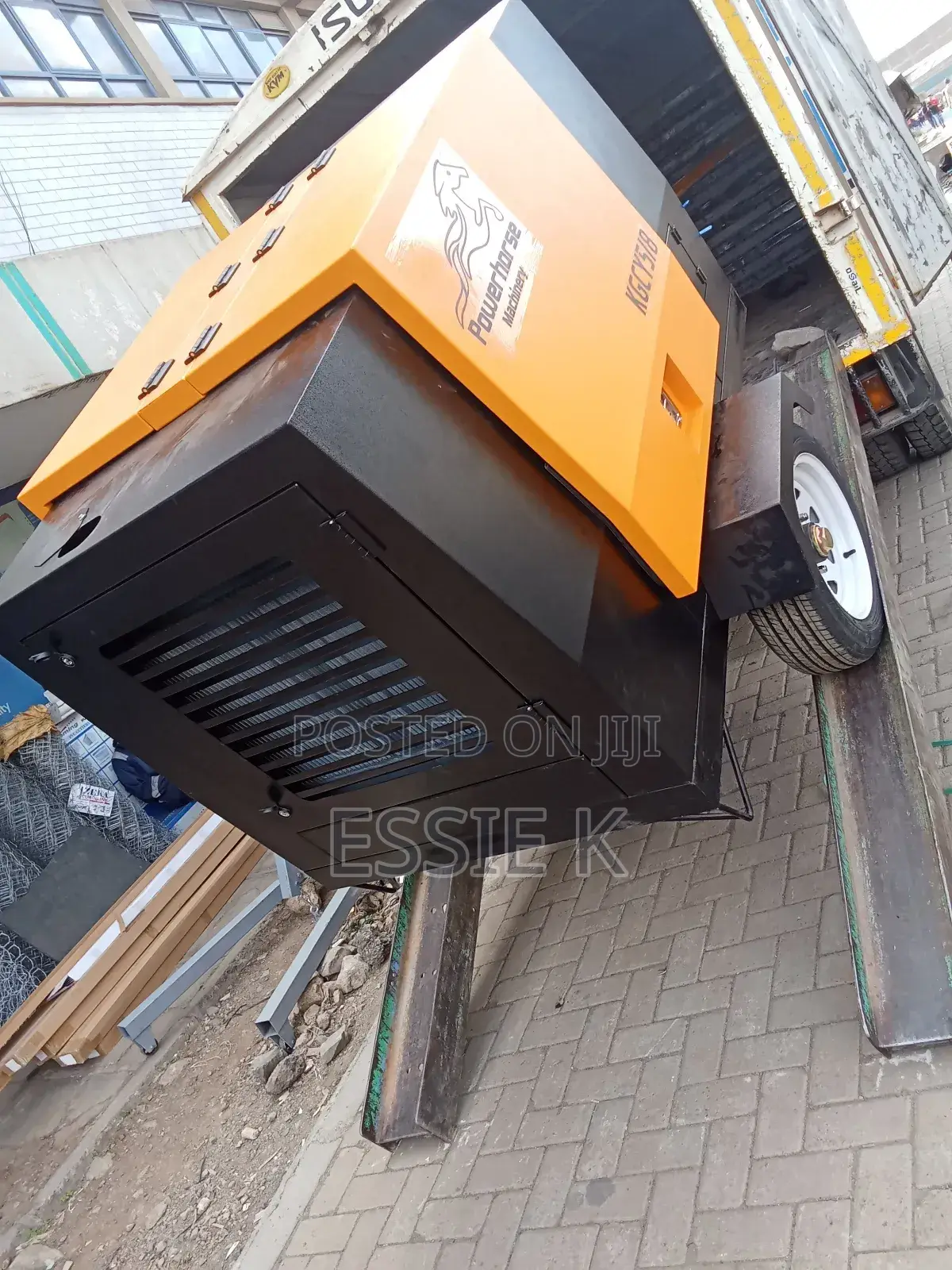 Diesel Powerhorse Road Air Compressor
