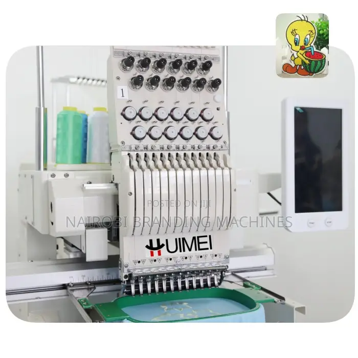 High Quality Automatic Single Head Easy to Operate Embroidery Machine