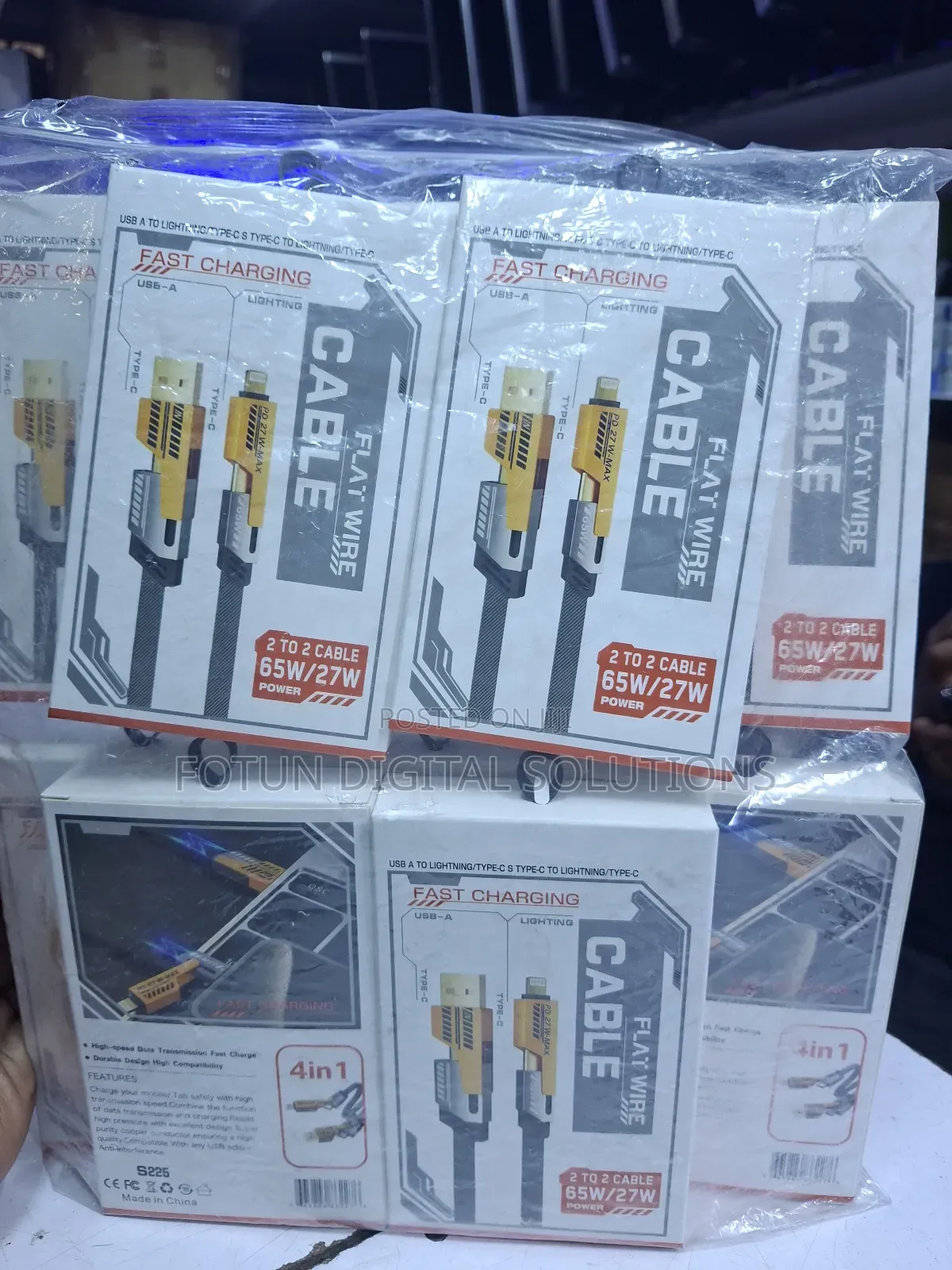 4 in 1 Usba to Lightining/Type C to Typec