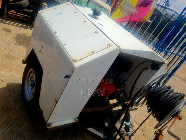 High Pressure Washer Sewer Pipe Cleaning. - main view