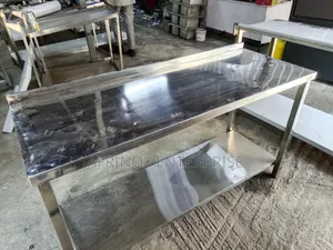 Stainless Steel Table With Undershelf
Durable 304 Stainless Steel.