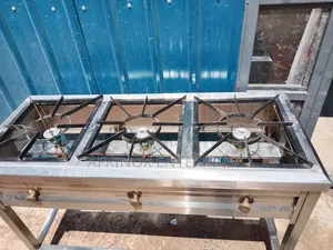 Stainless Steel Three Burner High Pressure