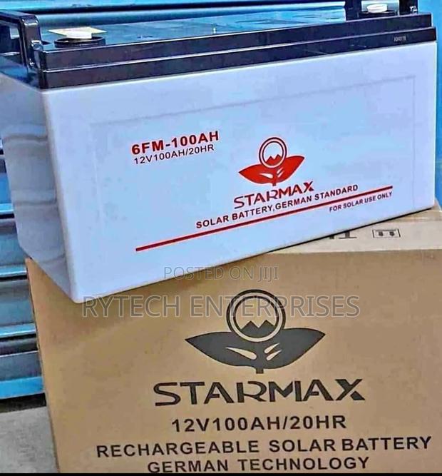 Starmax Solar Battery 100ah - main view
