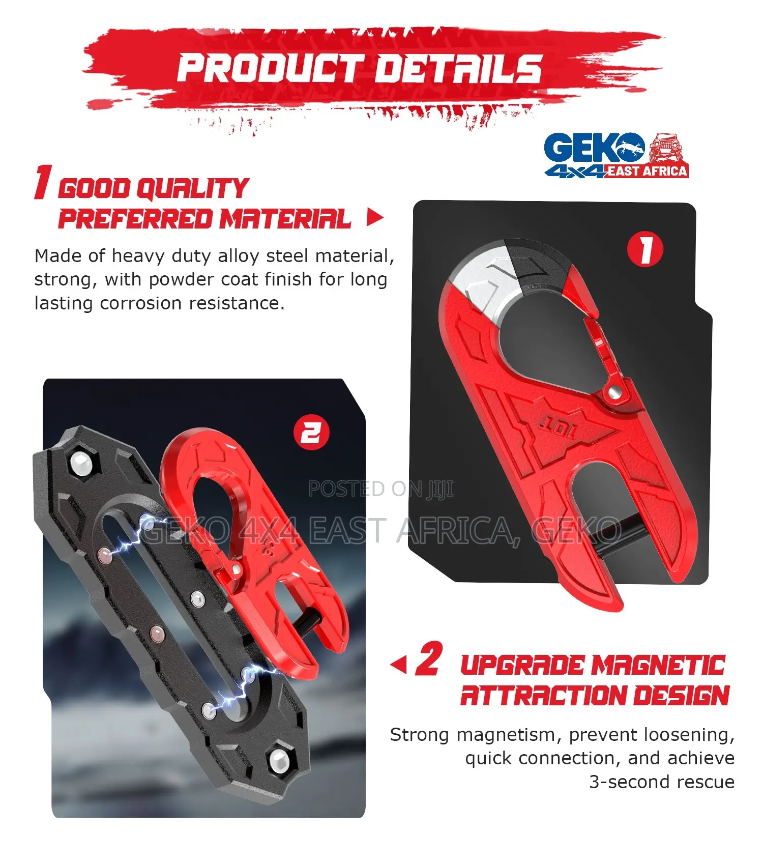 Synthetic Winch Hawse Fairlead Upgrade With Hook