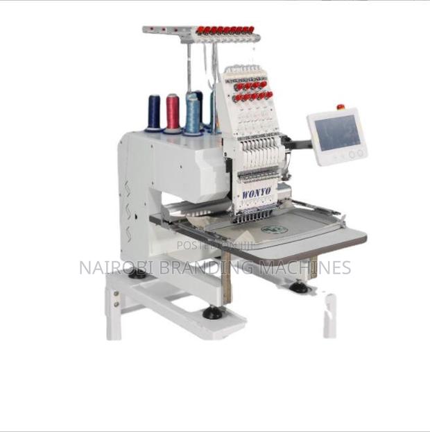 Industrial Multi Logo China Hat 1 Head Computer Embroidery Machine
