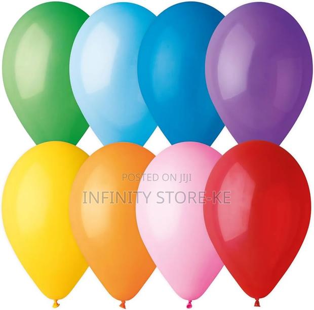 100 PCS Party Balloons in All Colors