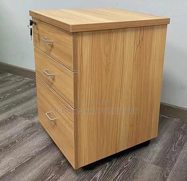 Three Drawer White Boss Fie Storage Unit - thumbnail 9
