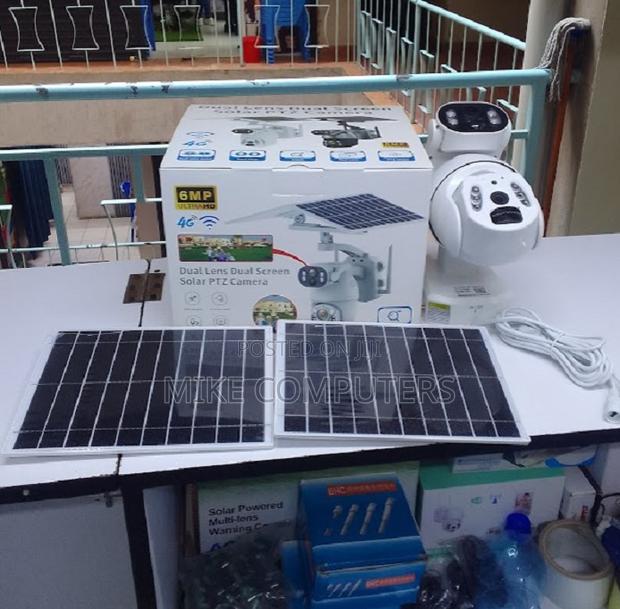 Solar CCTV Camera Wifi Dual Lens