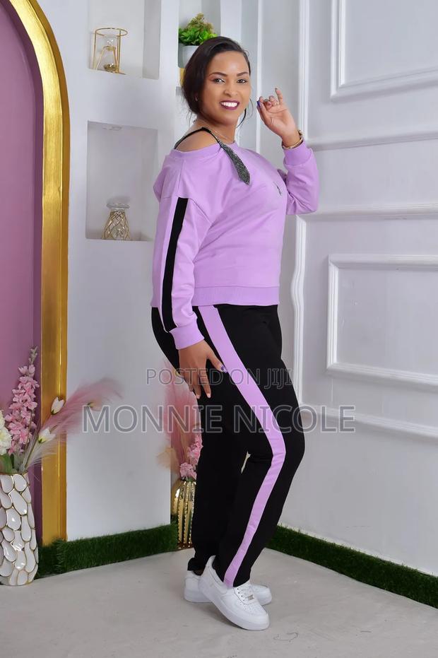Stylish Purple Tracksuit - thumbnail 2