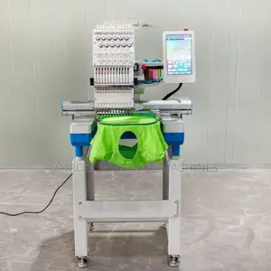 Single Head High Speed 12 Needle T-Shirt Garment Embroidery Machine
