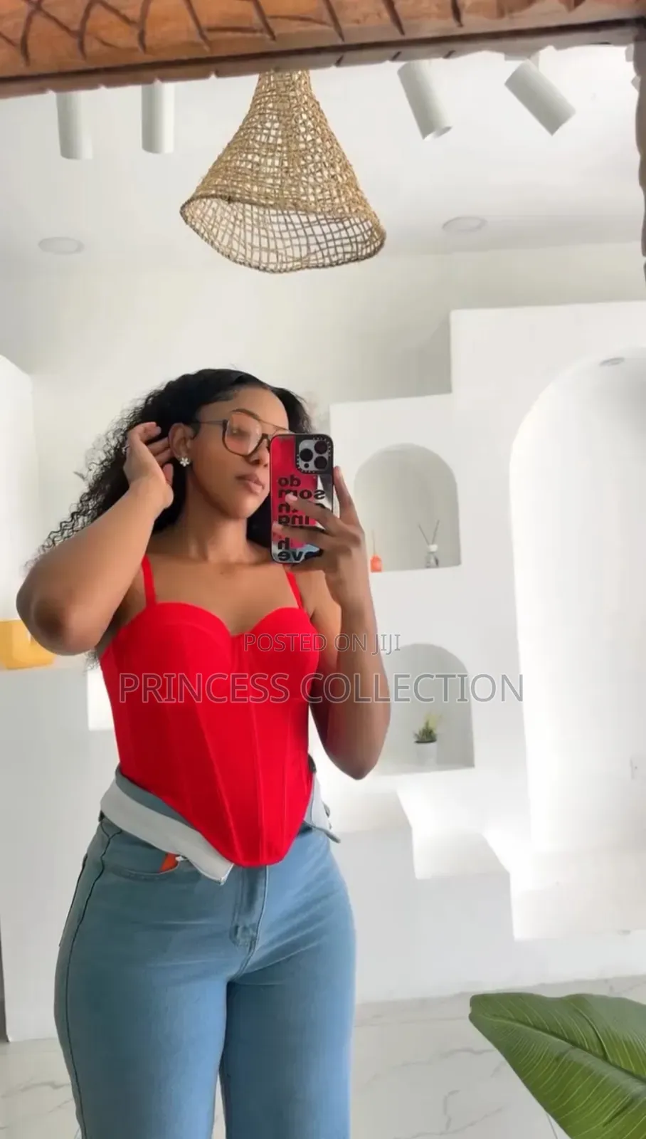 Corset Cotton Crop Top