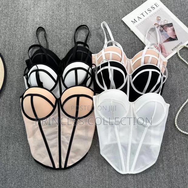 Corset Cotton Crop Top - main view