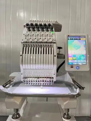 Industrial Single Head 12/15 Needle Computer Sewing Embroidery Machine