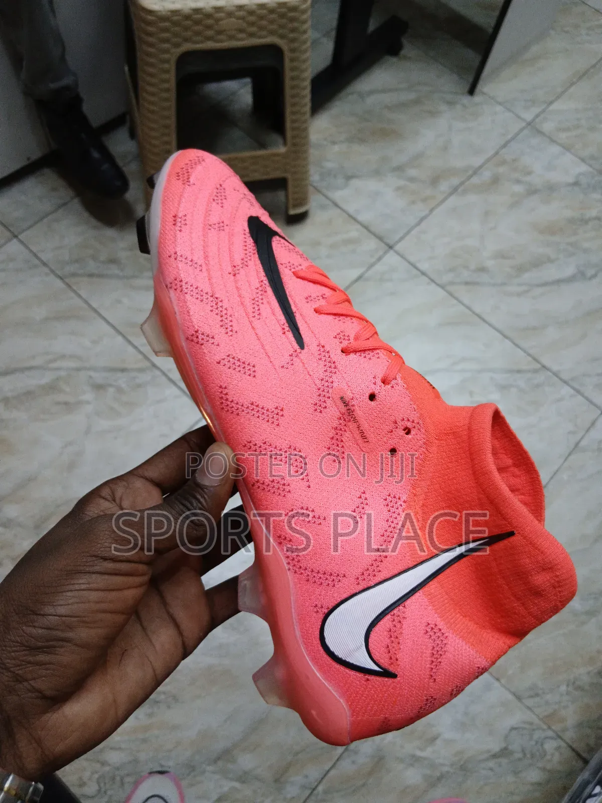 Nike Luna Phantom "Hyper Orange" Soccer Football Boots
