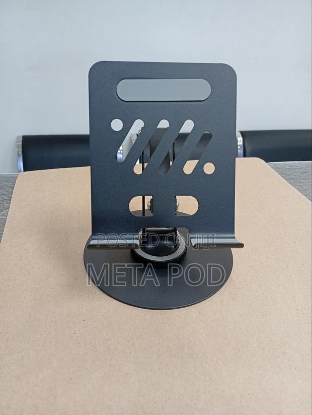 Double Folding Rotating Phone/Tablet Stand - thumbnail 2