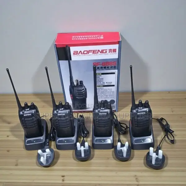 Baofeng Bf-888s Portable 5km Range 16 Channel Security Patrol Radio