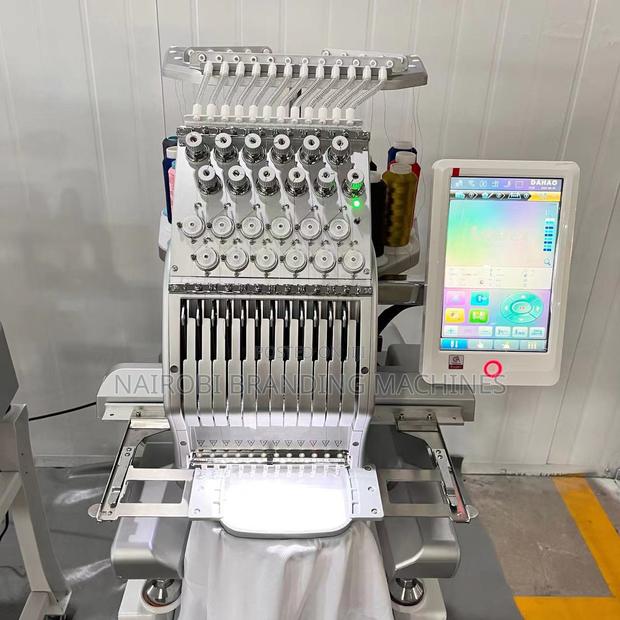 Professional Single Head Automatic Leather Embroidery Machine - main view