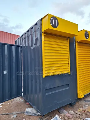 20ft Container Stalls With 4 Shops- Opened Up The Container Extension.