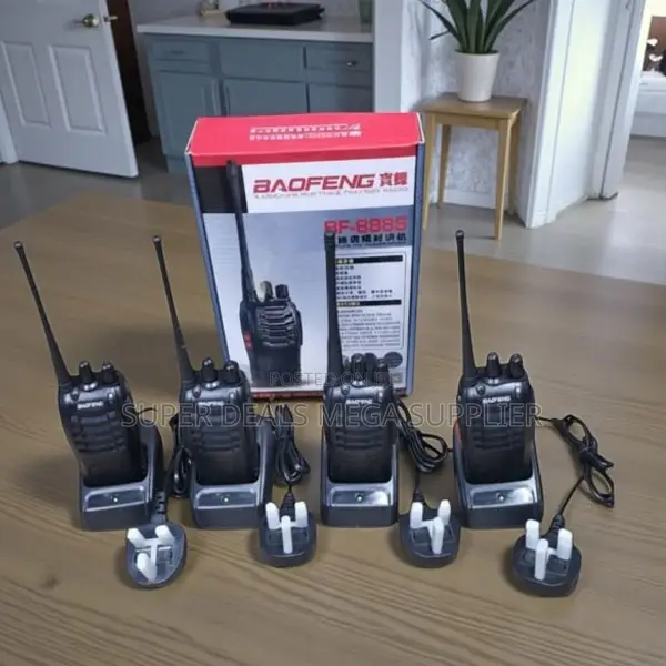 Baofeng Bf-888s 16ch Handheld 5km Range Voice Prompt Walkie Talkie
