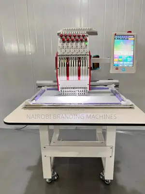 12 Needle T Shirt Sewing Machine,Single Head Embroidery Machine