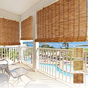 Classic Bamboo Roll-Up Blinds for Home