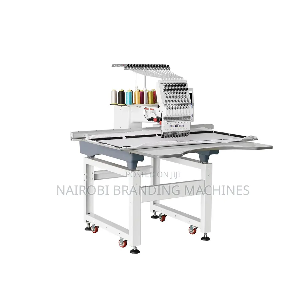 Wholesale Single Head 15 Needles Computerized Flat Embroidery Machine