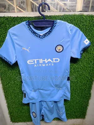 Manchester City Kids Jersey + Shorts
