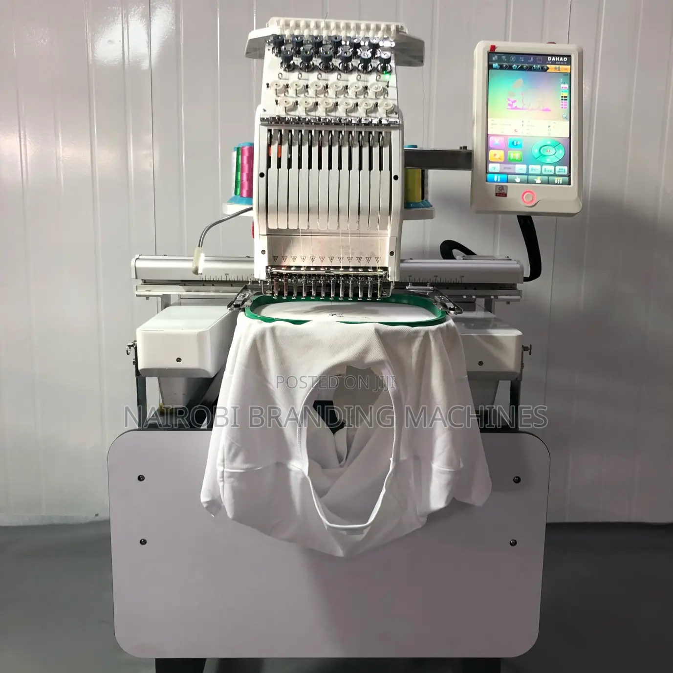 Optional Additional Configuration 1 Head Embroidery Machine