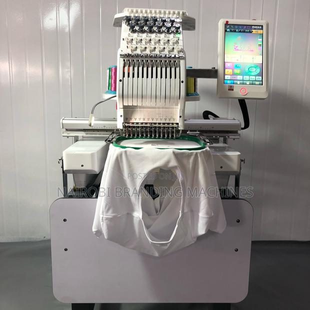 Optional Additional Configuration 1 Head Embroidery Machine - main view