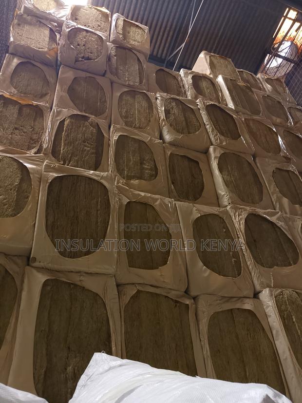 High-Quality Rockwool Batts 100mm – Fire Sound Resistant - main view