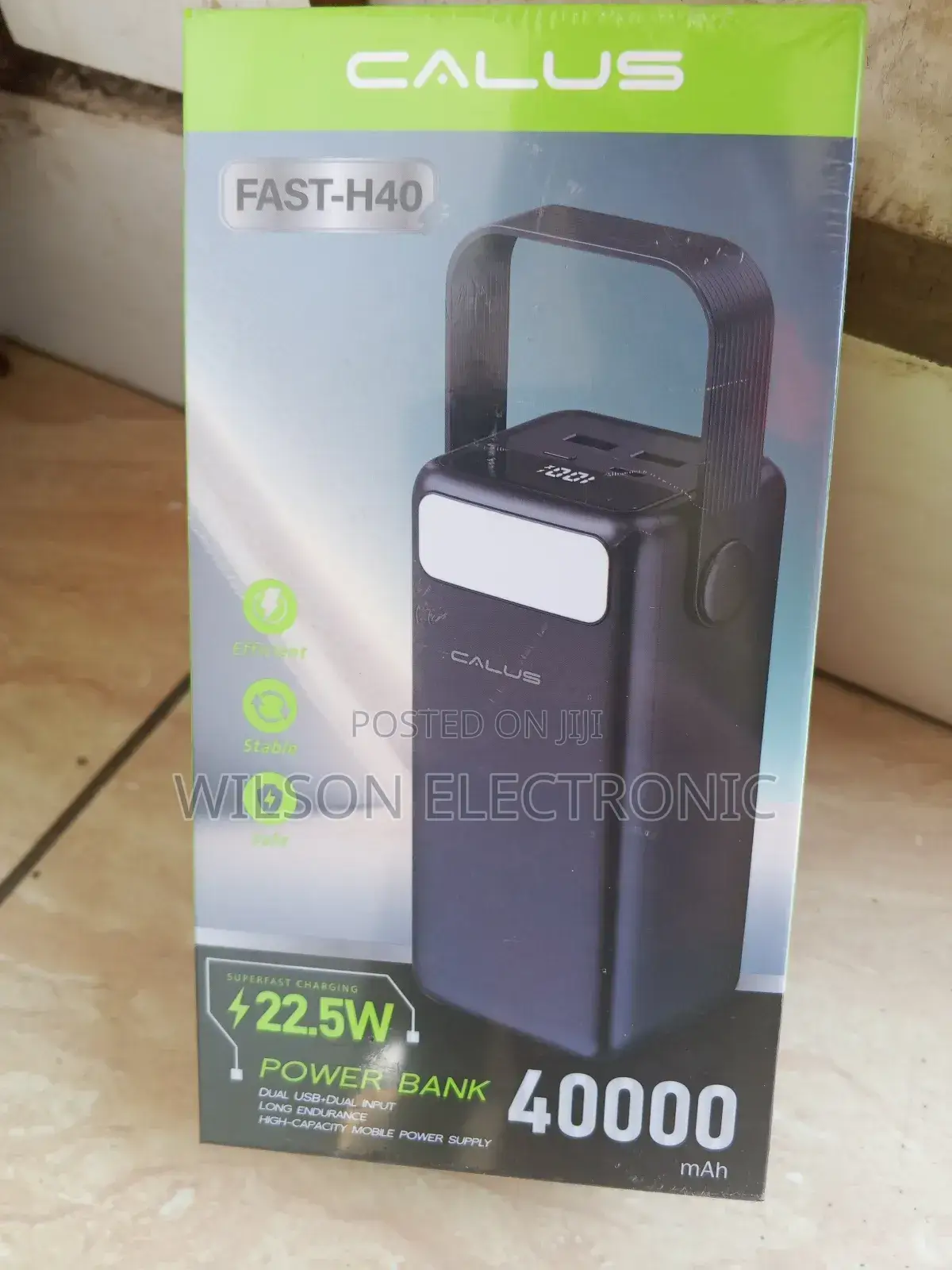 Calus Power Bank Fast H-40. 40,000mah